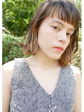 アジュール(hair&make AZURE) ルーズボブ×インナーカラー***