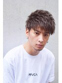 Le'a齋藤大人ショートワイルドビジカジツーブロックモヒカン