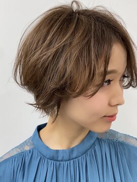 エアー 横浜(AIR) 20代30代40代◎【長谷川】大人可愛いゆるふわウェーブショート