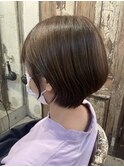【roijir 表参道】大人くびれショート×くすみベージュ
