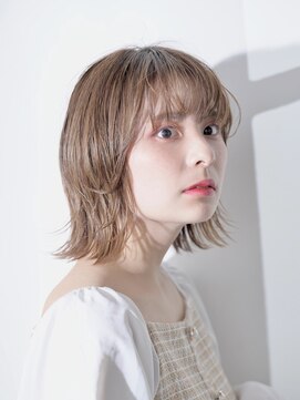 ネオリーブアオバ 高田馬場店(Neolive aoba) 外ハネボブ♪グレージュ/ベージュカラーで透明感○【高田馬場】