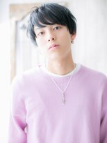 グルーミングサロン バーバー キャッスル 北浦和西口(Grooming salon Barber Castle) 重めバングの西海岸セミウエット黒髪マッシュK