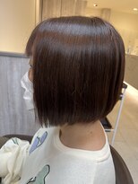 アプシー 三田駅前店(Apsee)&nbsp;☆前下がりボブ×ピンクベージュ☆