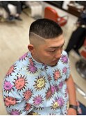 【HOMME HAIR 稲田】 スキンフェード スタイル