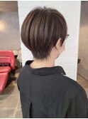 マッシュショートヘア