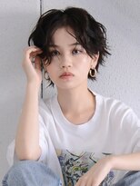 ロアーヘアー オペラオー 折尾店(RAWR hair Opera O)&nbsp;【RAWR】メンズライク_センターパートパーマスタイル