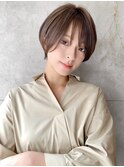 美シルエット×立体感×上質大人ショートボブ【担当BISA】