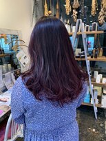 ココロカラ(Cocorokara)&nbsp;オシャレカシスカラーのロングスタイル