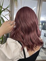 ヴィフ 大船(VIF)&nbsp;ハイトーンカラー/ツヤ髪スタイル/透明感カラー/ピンク