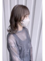 エイムヘアメイク 舟入店 裾グレージュ