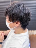 20代30代40代メンズショートフェザーマッシュ爽やかビジネス