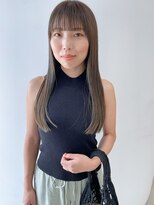 ハルフウェイ(haLfway)&nbsp;切りっぱなしロング