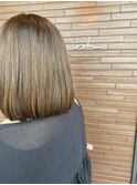 肩上ボブ/髪質改善/頭浸浴/水素