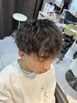 アイズ 海老名(AIZU)&nbsp;ツイストスパイラルパーマ　ソフトツイスト　刈り上げマッシュ