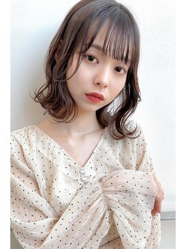 ヘアーズ ベリー 長居店(hairs BERRY) BERRYフルバング似合わせカットイメチェン美髪うる艶パーマ