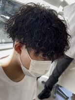 リット バイ フィフス 鹿児島中央駅店(Lit. by fifth)&nbsp;ツイストスパイラルパーマメンズマッシュメンズパーマ30代鹿児島