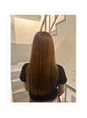 就活が終わり、明るいカラーでイメチェン！