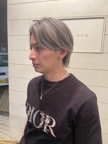 アミュレ(Amule)&nbsp;平野紫耀風特殊カラーハイライトローライトホワイトシルバー