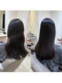 小島の髪質改善ストレート