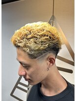 ライズ 渋谷店(RISE) 【宮城リョータ風!刈り上げパーマ】ブリーチメンズパーマ