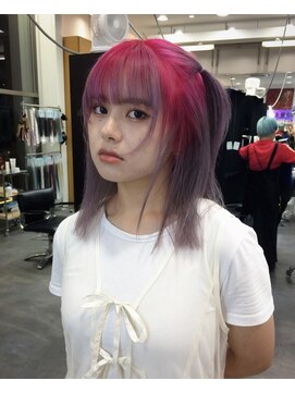 リッチ(RITZY) 【RITZY】neon pink × lavender / roots color