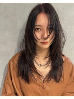 ルアナ 梅田店(Luana)&nbsp;【 MIRAI 】ギザギザレイヤー × ブラウンカラー