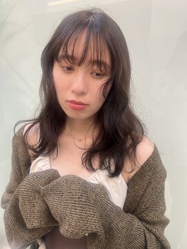 リフトバイマグ 松本駅前店(lift by mag) 大人可愛い透明感ニュアンスヘアブラウンベージュ艶感