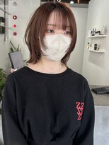 ビューナゴヤ 名駅(VIEW NAGOYA)&nbsp;前髪カタログ/イメチェンスタイル／ウェーブパーマ/こなれミディ