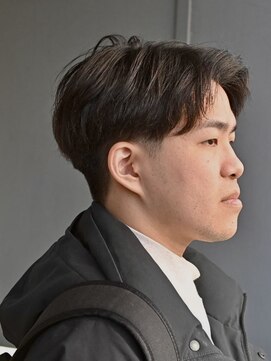 アトム(Atom.) センターパート/ショート２ブロック/コンマバング