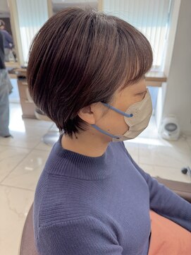 アッシュ 下北沢店(Ash) ギリギリ刈らない！襟足短めの丸みショート