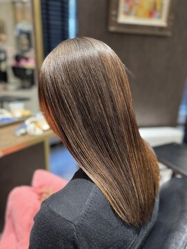 オンザゴーベイタウン(ON THE GO baytown) 【髪質改善】艶髪ストレート