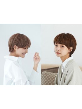 素髪を活かしたナチュラルな上品スタイルが大人女性に人気♪【勝田/髪質改善/学割U24】