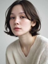 シェル 国分寺(shell)&nbsp;くびレイヤーエモージュグレージュカラーくびれショート/国分寺