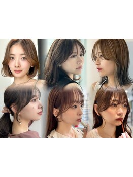 ばっさりカットなしでガラリと印象を変える前髪＆顔周りカット！トレンド似合わせスタイルを実現［表参道］