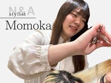 ナチュラル×ポイントカラー【阿部桃花 】　自然体なのにどこか惹かれるスタイルへ