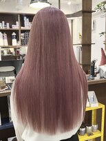 ラック 表参道(LUCK)&nbsp;ブリーチなしダブルカラー/モーブピンク/デザインカラー