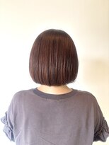 ペスカケイクリエイティブ(PESCA K-CREATIVE)&nbsp;丸みボブ×艶ピンクカラー