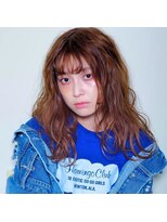 ロッソ ヘアアンドスパ 北千住店(Rosso Hair&SPA) くせ毛風ロングスタイル【北千住】