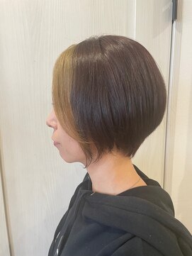 ローブ(L'AUBE) フェイスフレーミングカラークールボブ