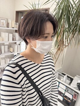 エルエスヘアー(LS HAIR) 【片山陽基】かっこかわいい丸みハンサムショート