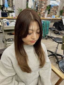 ルーナヘアー(LUNA hair) レイヤーシースルーバング