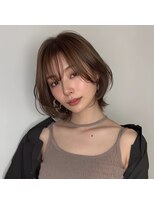 アンソレイユ ヘアー ガーデン(ensoleille hair garden)&nbsp;レイヤーボブ