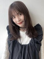 ラフ フロム ガーデン(Laf from GARDEN)&nbsp;ミディアム/レイヤーカット/顔周りカット/透明感カラー