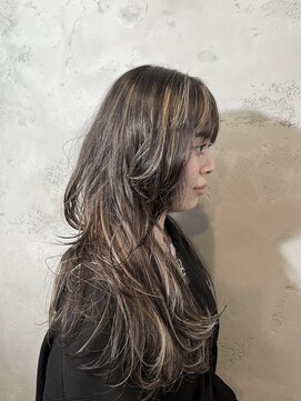 ハイライトローライトデザインカラー