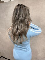 サニー 渋谷(SUNNY)&nbsp;バレイヤージュ、ハイライト、レイヤーカット、ケアブリーチ