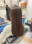 初めての縮毛矯正☆ツヤ髪スタイルオベリクスストレート