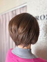 クロス(CROSS)&nbsp;白髪染め／ひし形ショート/50代60代/ミセスヘア