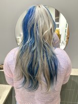 キオク(KIOX)&nbsp;ブルーカラー/水色カラー/ハイトーンカラー/ブリーチ/名古屋/栄