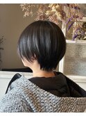 丸みショート