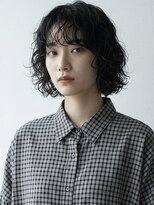 キビト(kibito)&nbsp;東新宿若松河田ミディアムパーマ20代30代40代